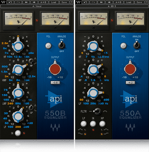 VST Waves API 550