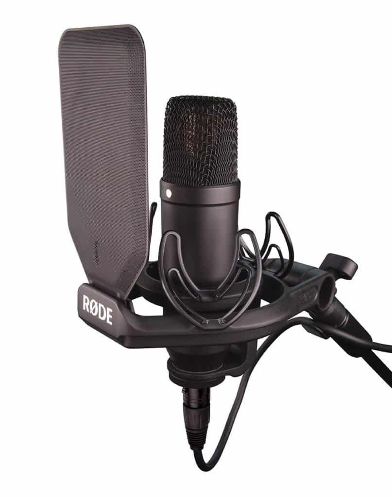 Rode NT1 micro pour enregistrer du rap