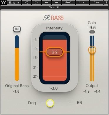 Compresseur audio Waves Renaissance Bass