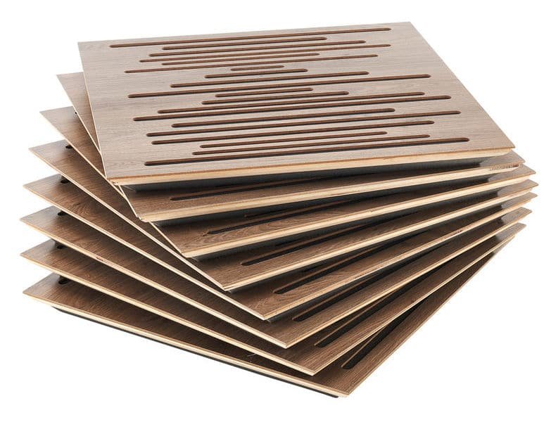 Panneau acoustique hybride