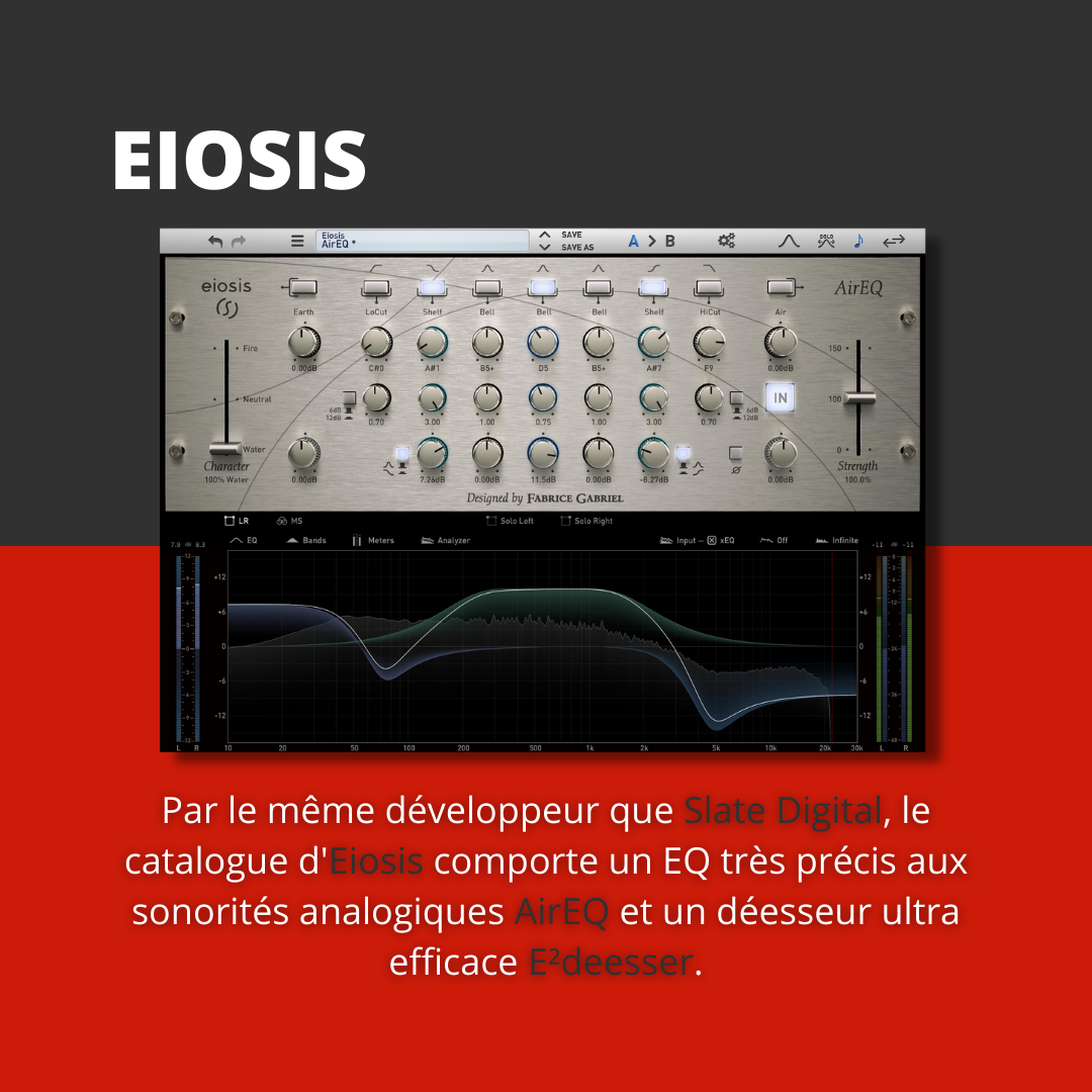 Plugin audio Made in France : Eiosis