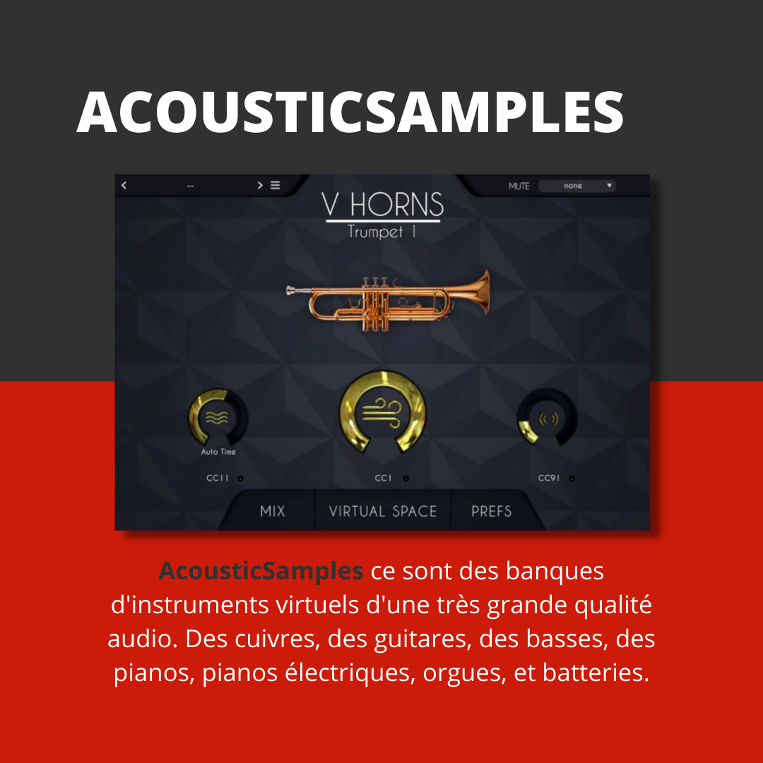 Plugin audio Made in France : Acousticsamples
