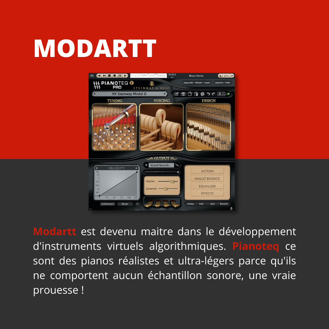 Plugin audio Made in France : Modartt