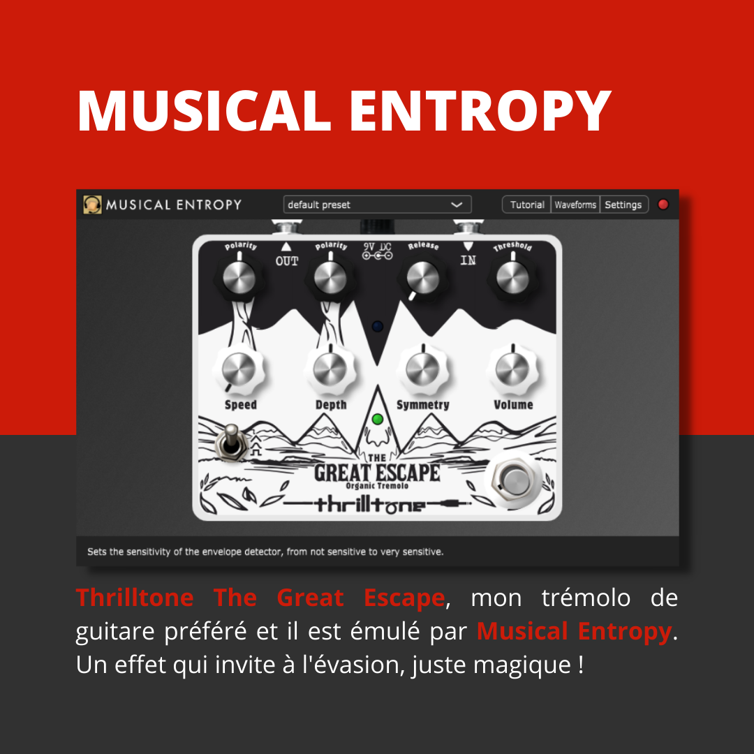 Plugin audio Made in France : Musical Entropy