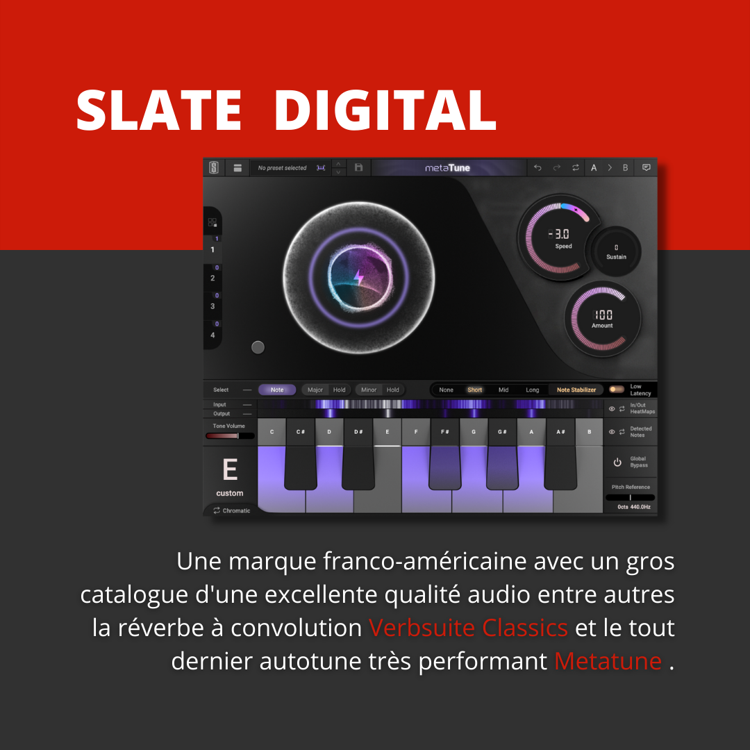 Plugin audio Made in France : Slate Digital