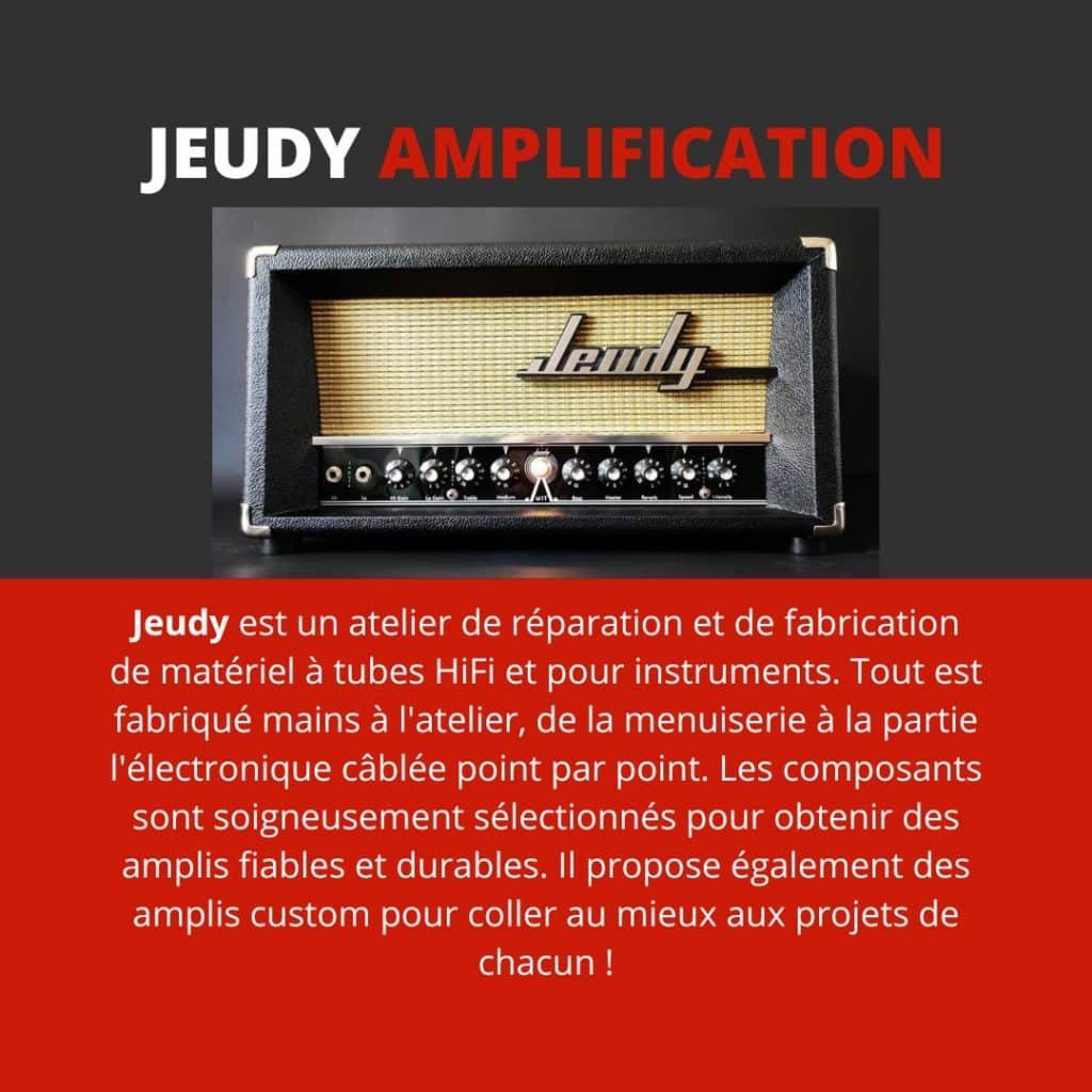 Ampli de guitare made in France - Jeudy Amplification