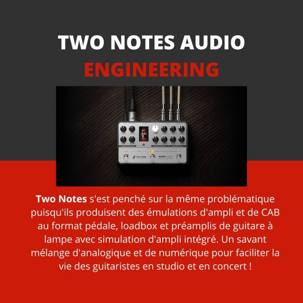 Ampli de guitare made in France - Two Notes Audio Engineering