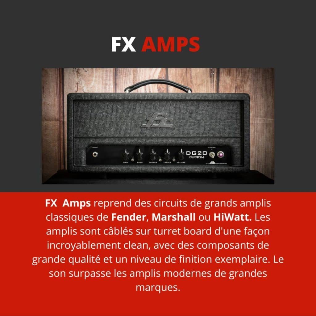 Ampli de guitare made in France - FX Amps