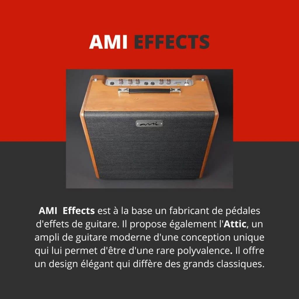 Ampli de guitare made in France - Ami Effects