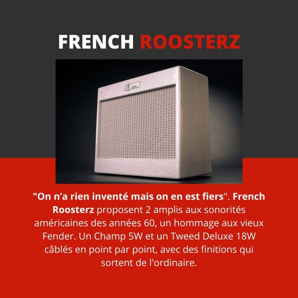 Ampli de guitare made in France - French Roosterz