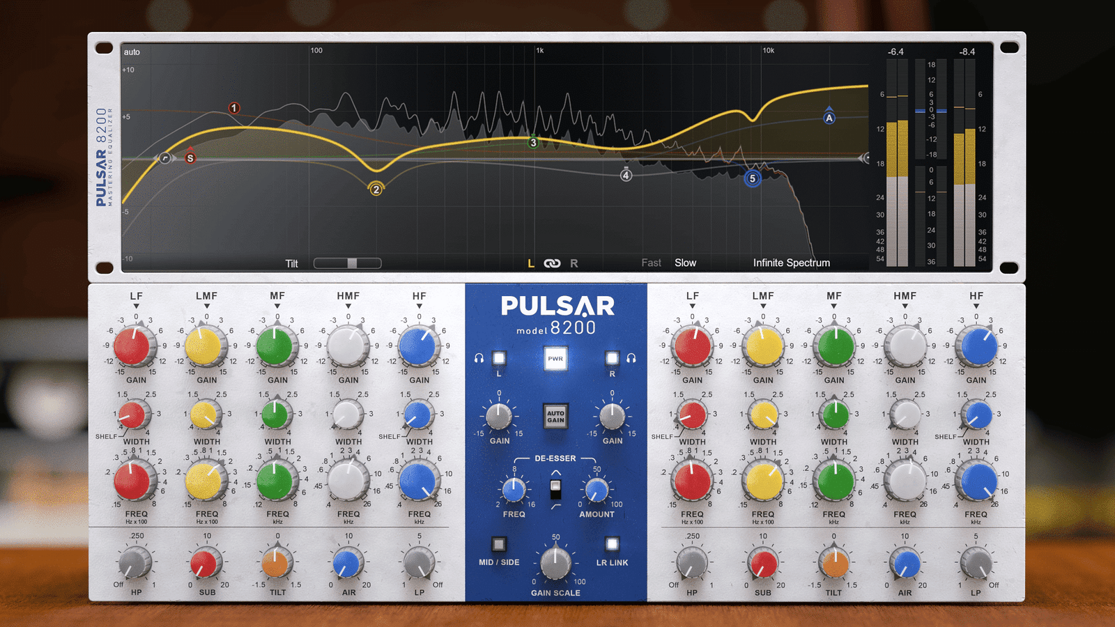 Pulsar 8200 - Mixer la voix