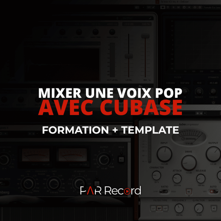 Mixer une voix pop avec Cubase – Formation + Template