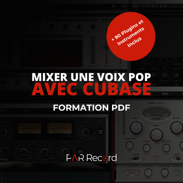Mixer une voix pop avec Cubas - Formation PDF