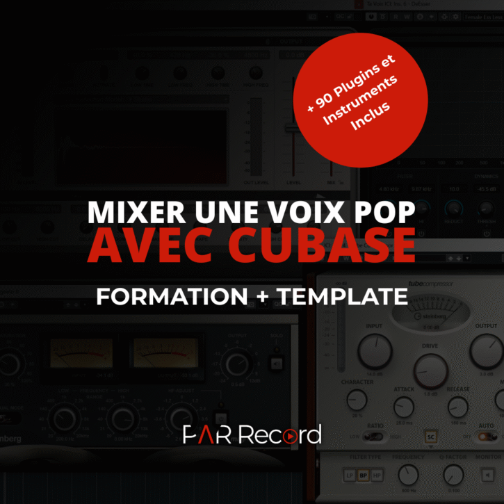 Mixer une voix pop avec Cubase - Formation + Template