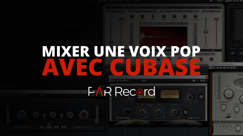 mixer une voix pop avec cubase