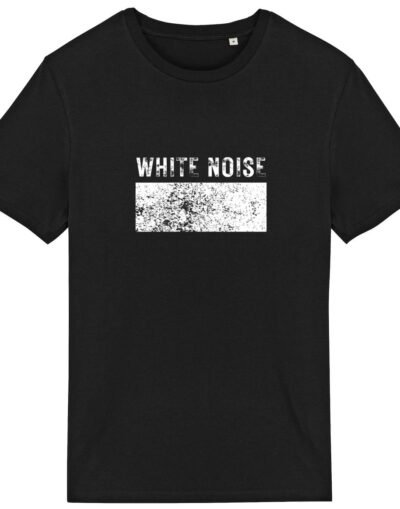 T-shirt unisexe coton bio - White Noise / Foncé