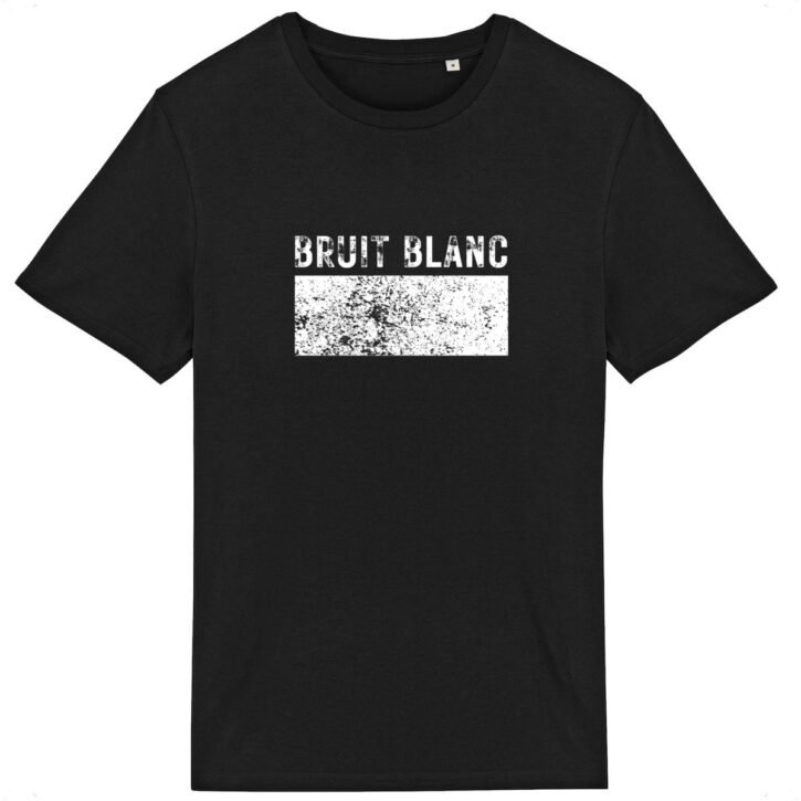 T-shirt unisexe coton bio - White Noise
