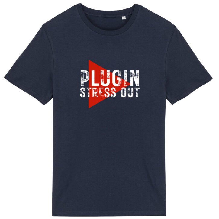 T-shirt unisexe coton bio - PlugIn/ Stress Out - Play