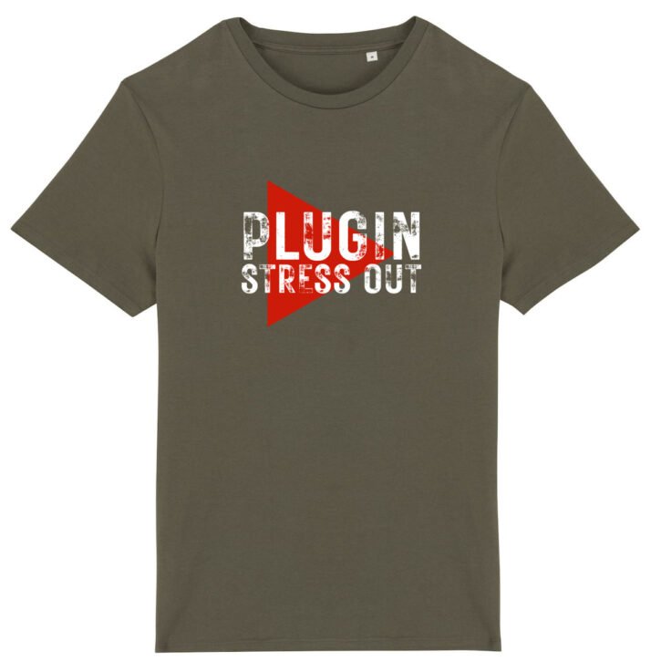 T-shirt unisexe coton bio - PlugIn/ Stress Out - Play