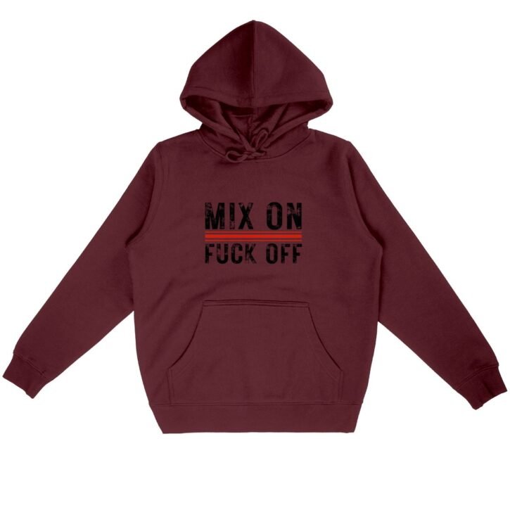 Sweat à capuche - Mix On - Fuck Off