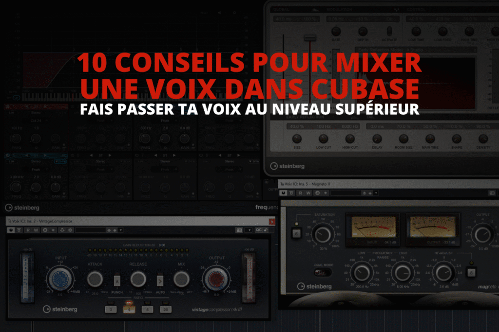 mixer une voix dans cubase
