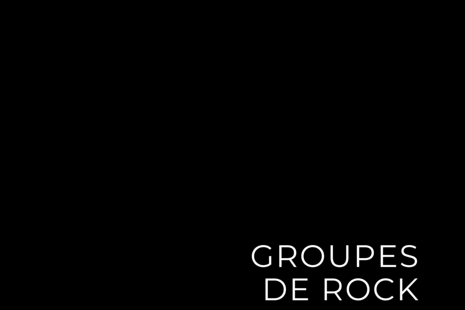 Groupes de rock français