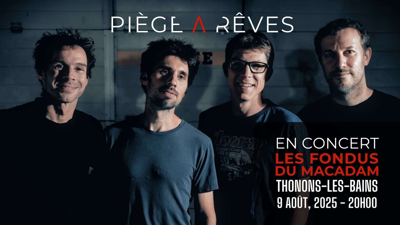 En concert le 9 août à 20h aux Fondus du Macadam – Scène du Square, Thonon-les-Bains