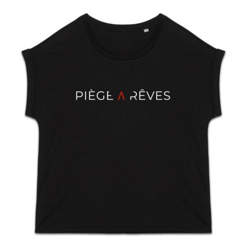 T-shirt femme biologique manches à revers