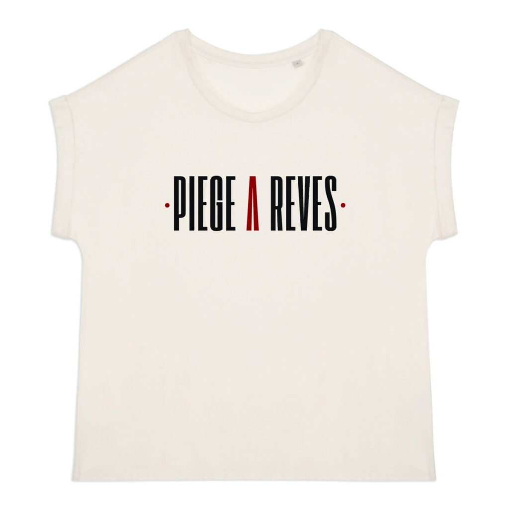T-shirt manches à revers Femme Clair