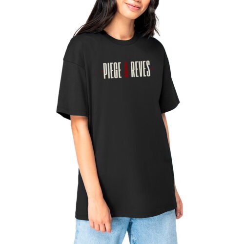 T-shirt oversized Unisexe Foncé