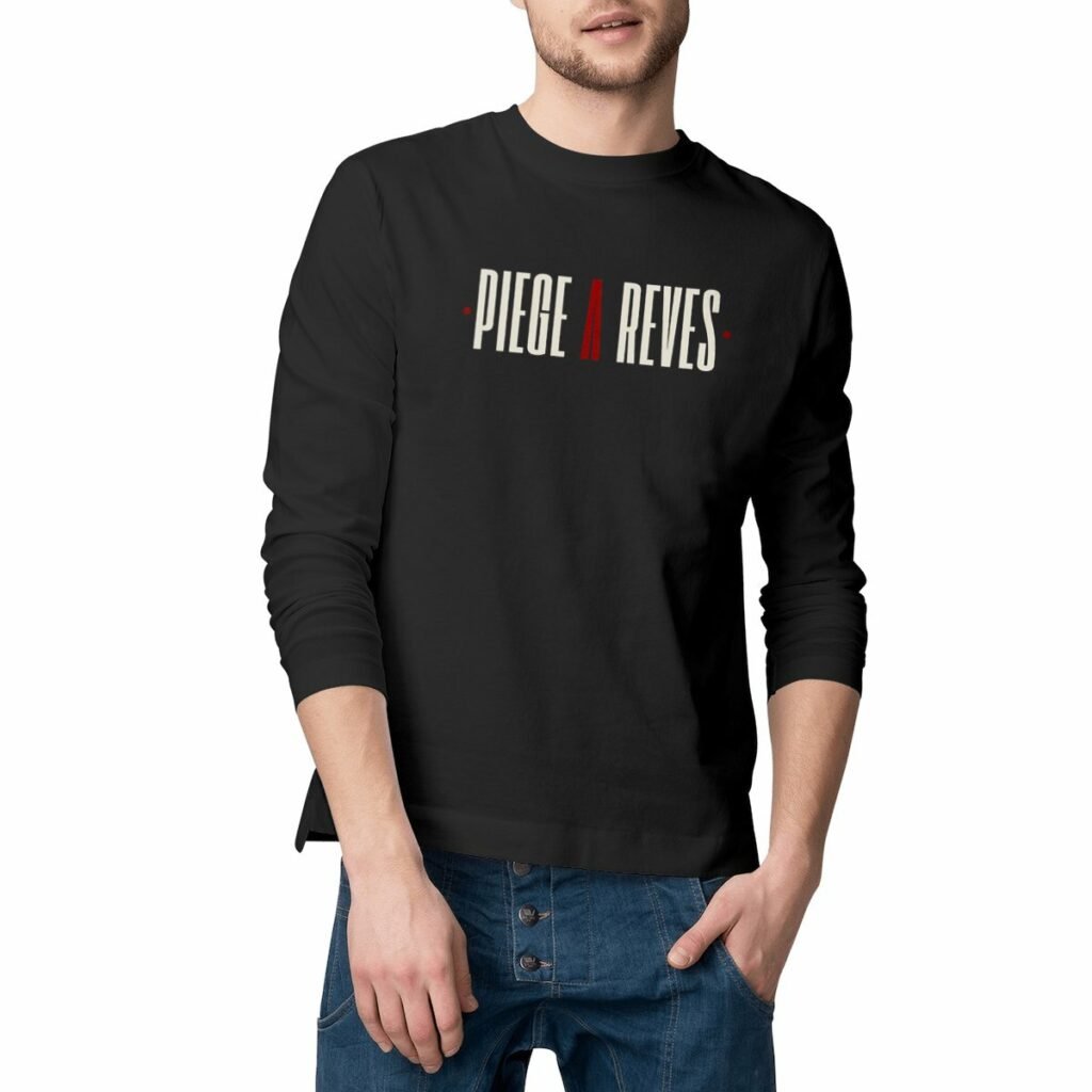 T-shirt manches longues Homme Foncé